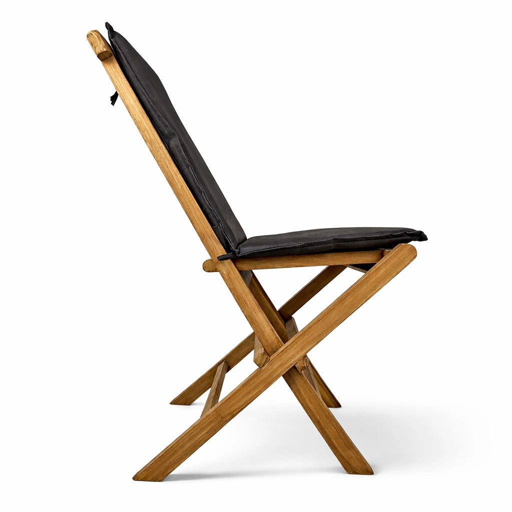 Set di 2 Sedie Pieghevoli in Teak – Pinta