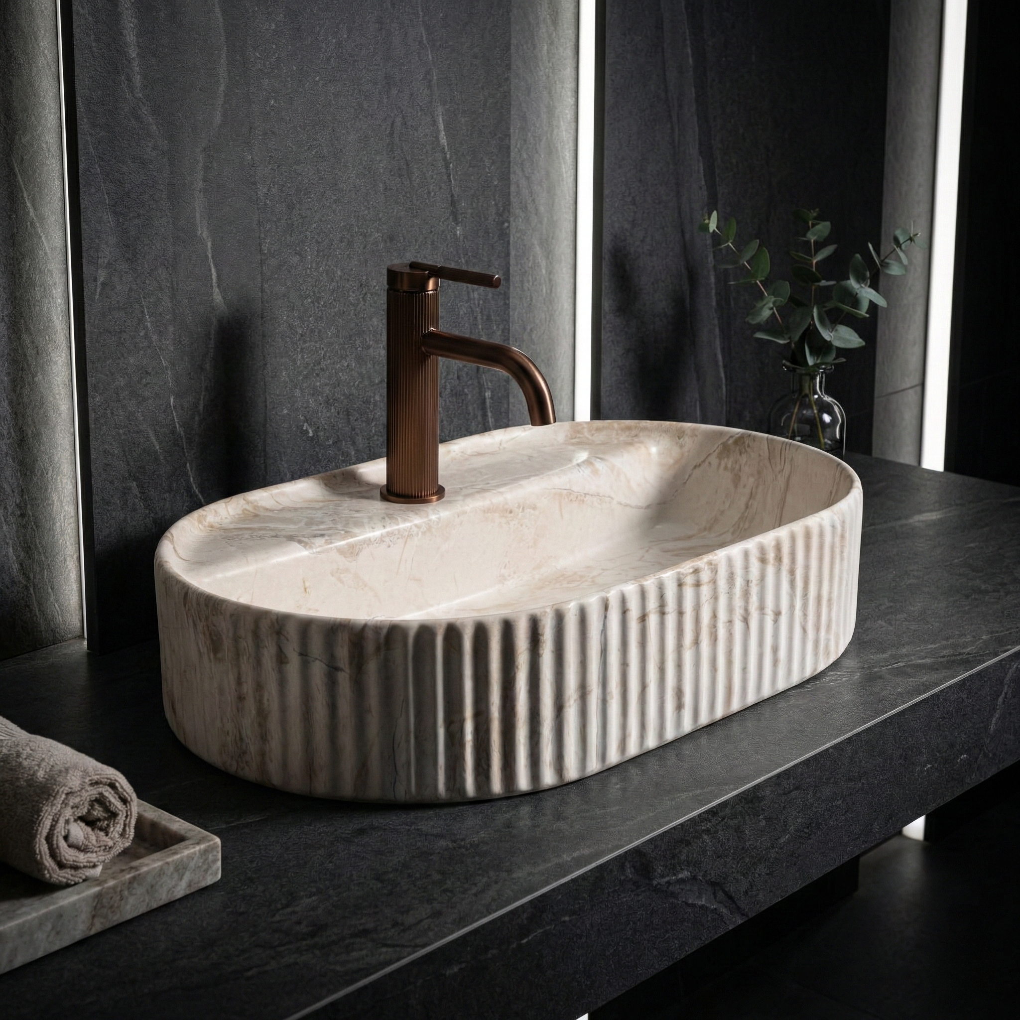 Lavabo Da Appoggio Rea Marcela 60 Saturn