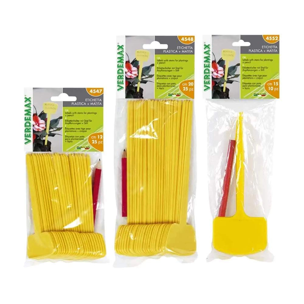 Etichette Dritte per Piante con Gambo per Piantagioni Verdemax