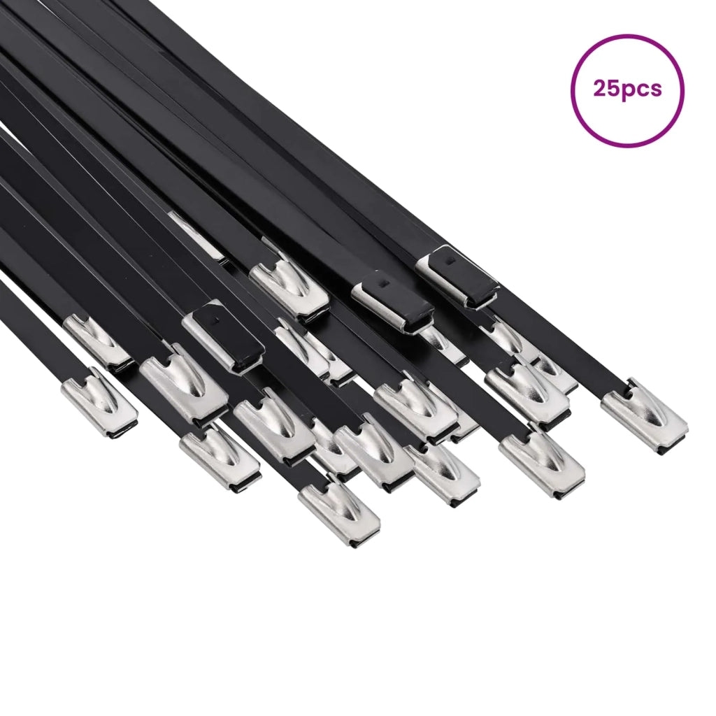 Fascetta per Cavi 25 pz 4,6 x 450 mm Nero 42029317