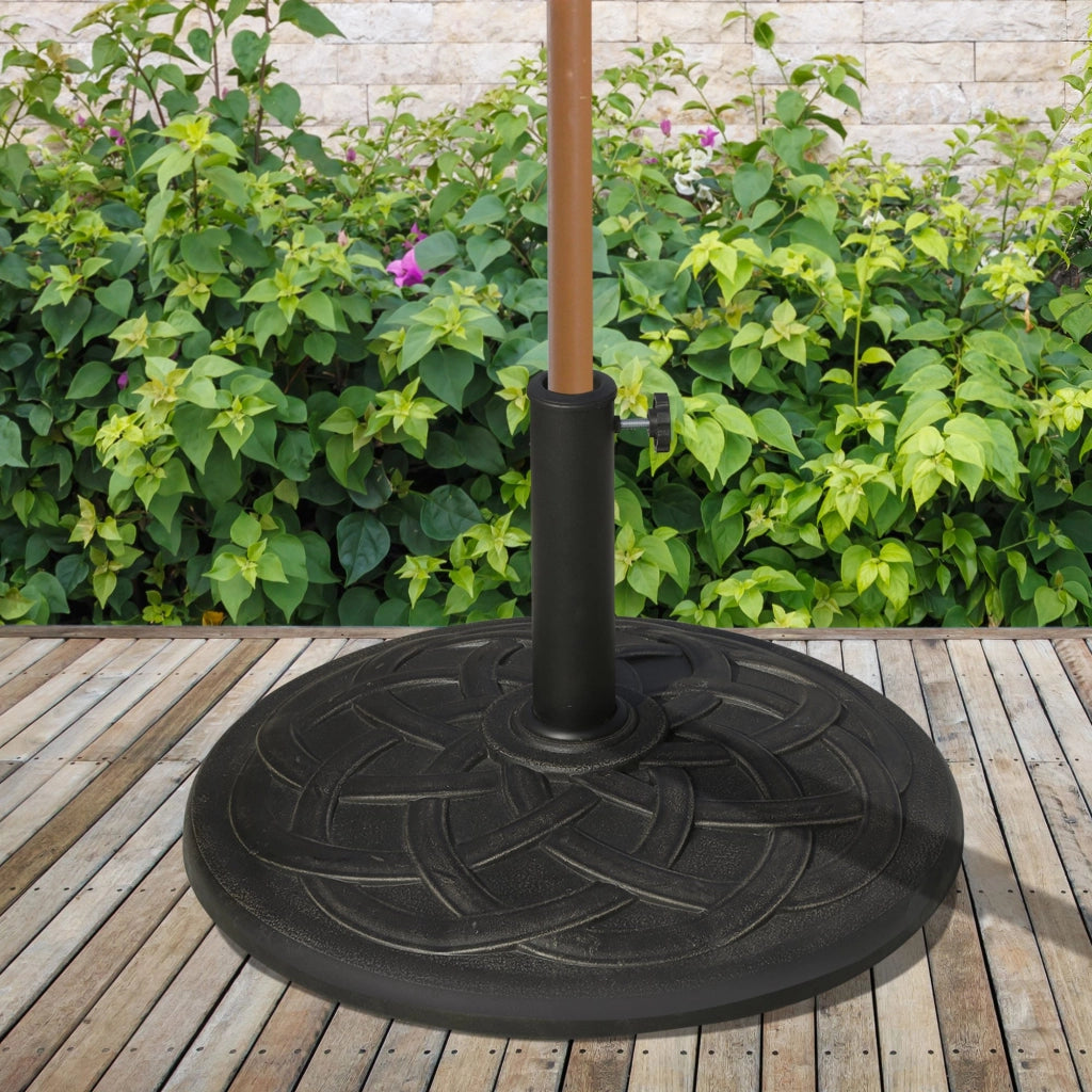 Base per Parasol ¨C Zephmum ¨C Resina Effetto Ghisa Grigio 54.5cm 19kg