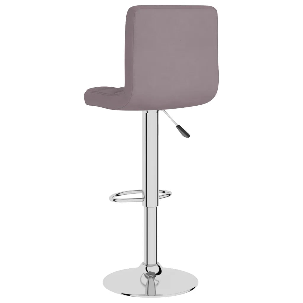 Sgabelli da Bar 2 pz Tortora in Tessuto cod mxl 55544