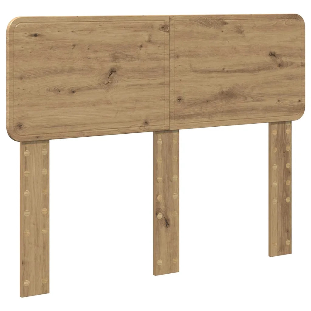 Testiera-Testata-Testiera Decorativa Rovere artigianale 135 cm Legno multistrato 655462