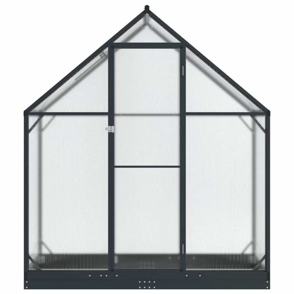 Serra da Giardino con porta Antracite 183,5 x 63,5 x 207 cm 42036858