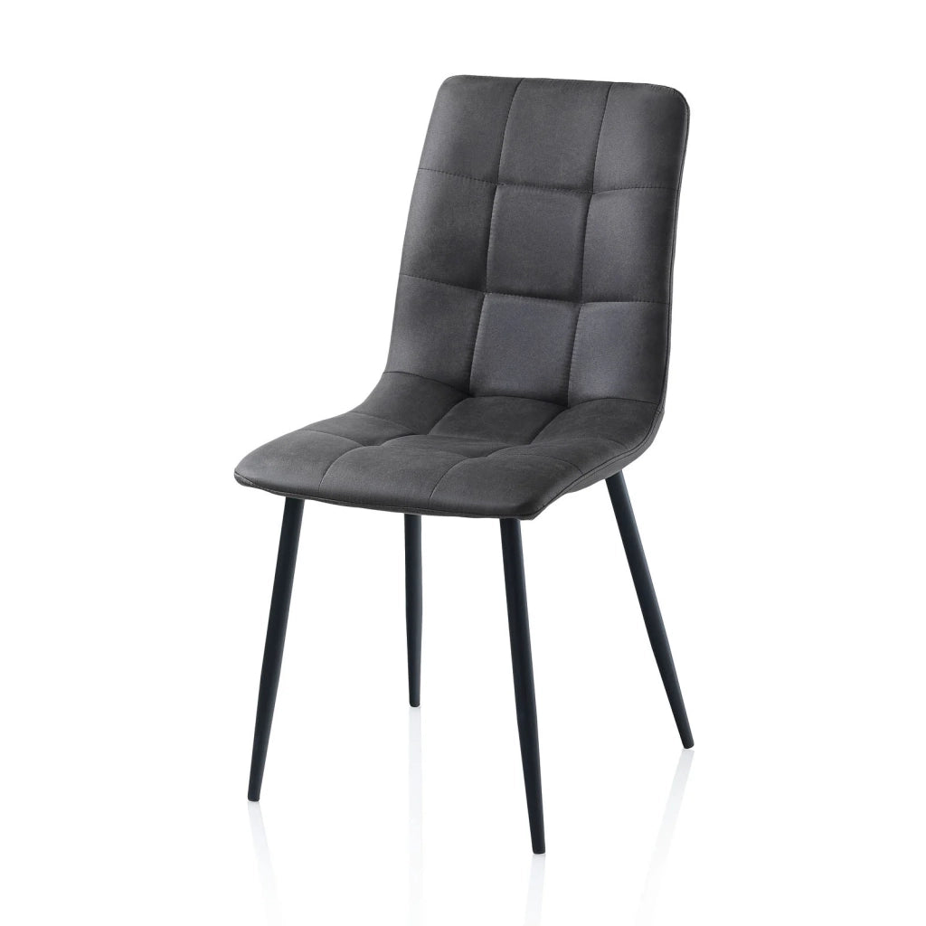 Set 4 Sedie LEA grigio