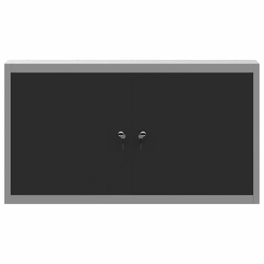 Mobile per attrezzi con blocco Nero e Grigio 100 x 20 x 55 cm CFW9664674