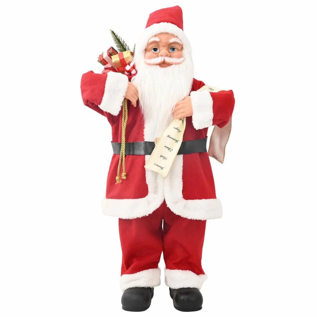 Statuetta di Babbo Natale Rosso 62 cm Poliestere 42050767