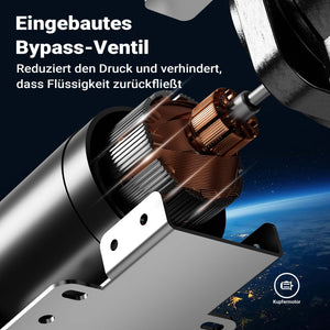 Pompa travaso carburante 12 V 180 W, Pompa travaso gasolio/benzina, 40 l/min, 4200 giri/min