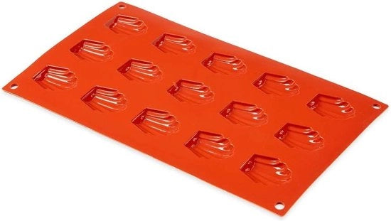 Mat di silicone 18 x lavello rosso - diametro 35 cm - 175 x 300 cm.