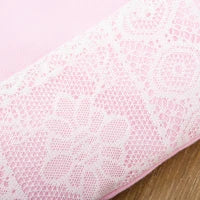 Seggiolino Altalena per Bambini in Tessuto e Legno con Cuscino, 40x40x180cm, Rosa