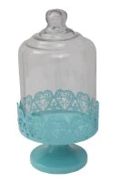 Porta Dolci Heart Blu Ø Cm13.5X26