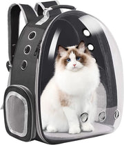 Porta animale con contenitore per accessori - Zaino per gatti/cani - Tasca da trasporto per animali domestici - Borsa per viaggiare - Escursione e uso all'aperto - Qualità elevata