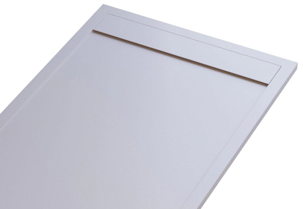 Piatto Doccia 80x140 cm in Pietra Bonussi Kamet Bianco