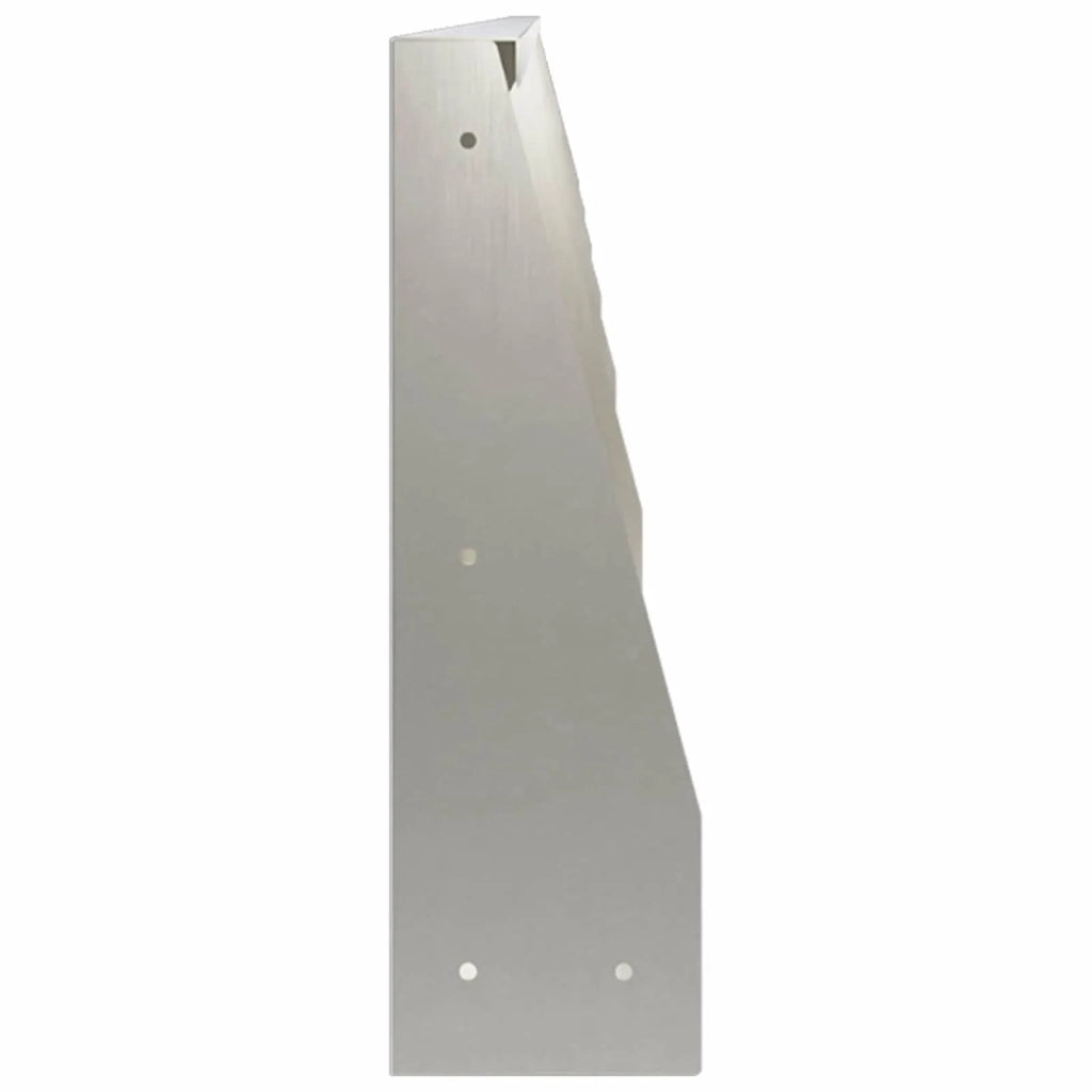 Muro di contenimento 6 pz 100 x 12 x 40 cm Acciaio Inox Argento 3449125