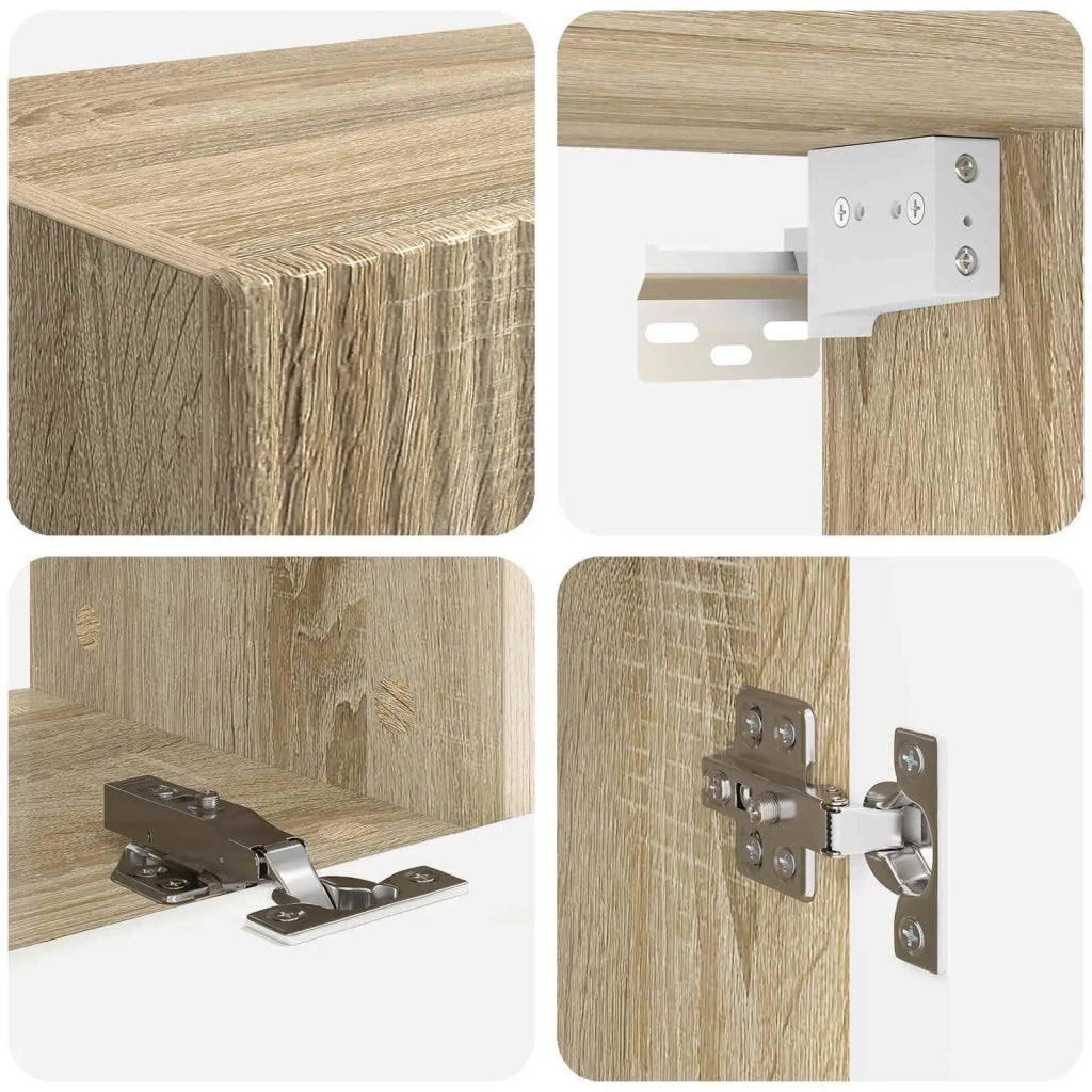Set mobile TV 5 pcs Rovere Sonoma Legno multistrato
