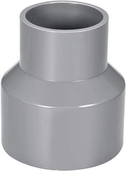 Adattore Reducitore PVC per Flessibili - Adattatore Flessibile per Tubi - Accessori per Tubi - Grigio - Reduttore per Dotti - Costruzione - Connettore - Adatto per Tubi 50mm x 75mm