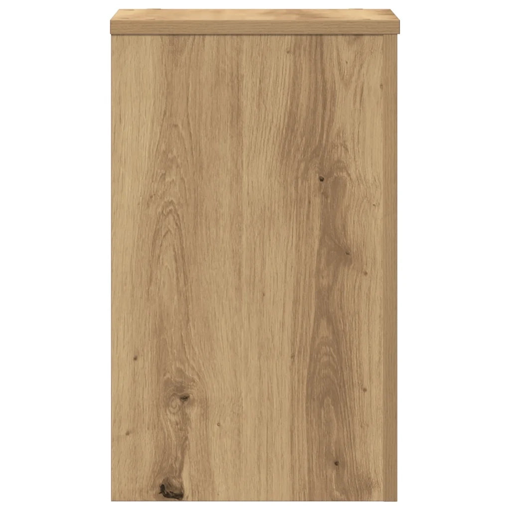 Supporti per Piante 2 pz Rovere 30x30x50 cm in Multistrato 852923
