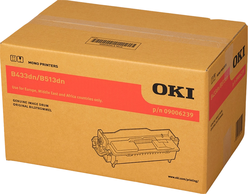 ORIGINAL OKI Tamburo nero 09006239 B433/513 ~30000 Seiten