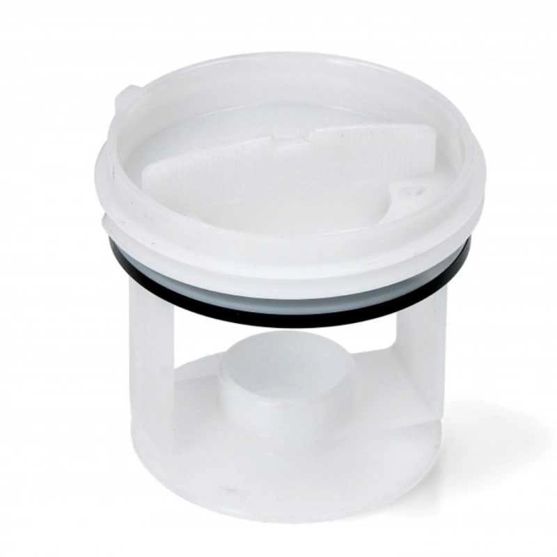 FILTRO ACQUA POMPA SCARICO LAVATRICE WHIRLPOOL E SMEG - ORIGINALE - Whirlpool Ariston Hotpoint