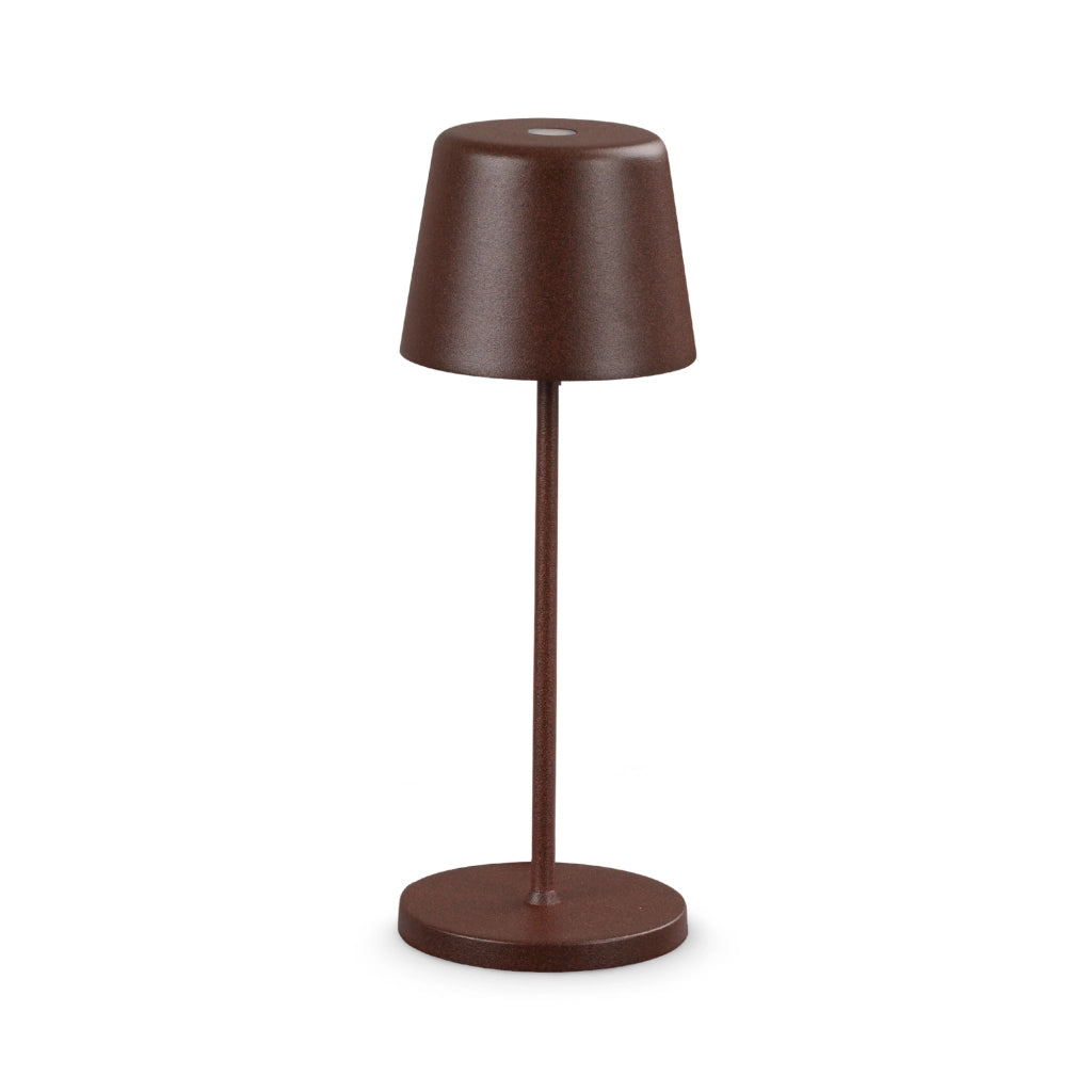 Lampada Da Tavolo Per Esterno Cute 1 Luce Led Integrato Coffee