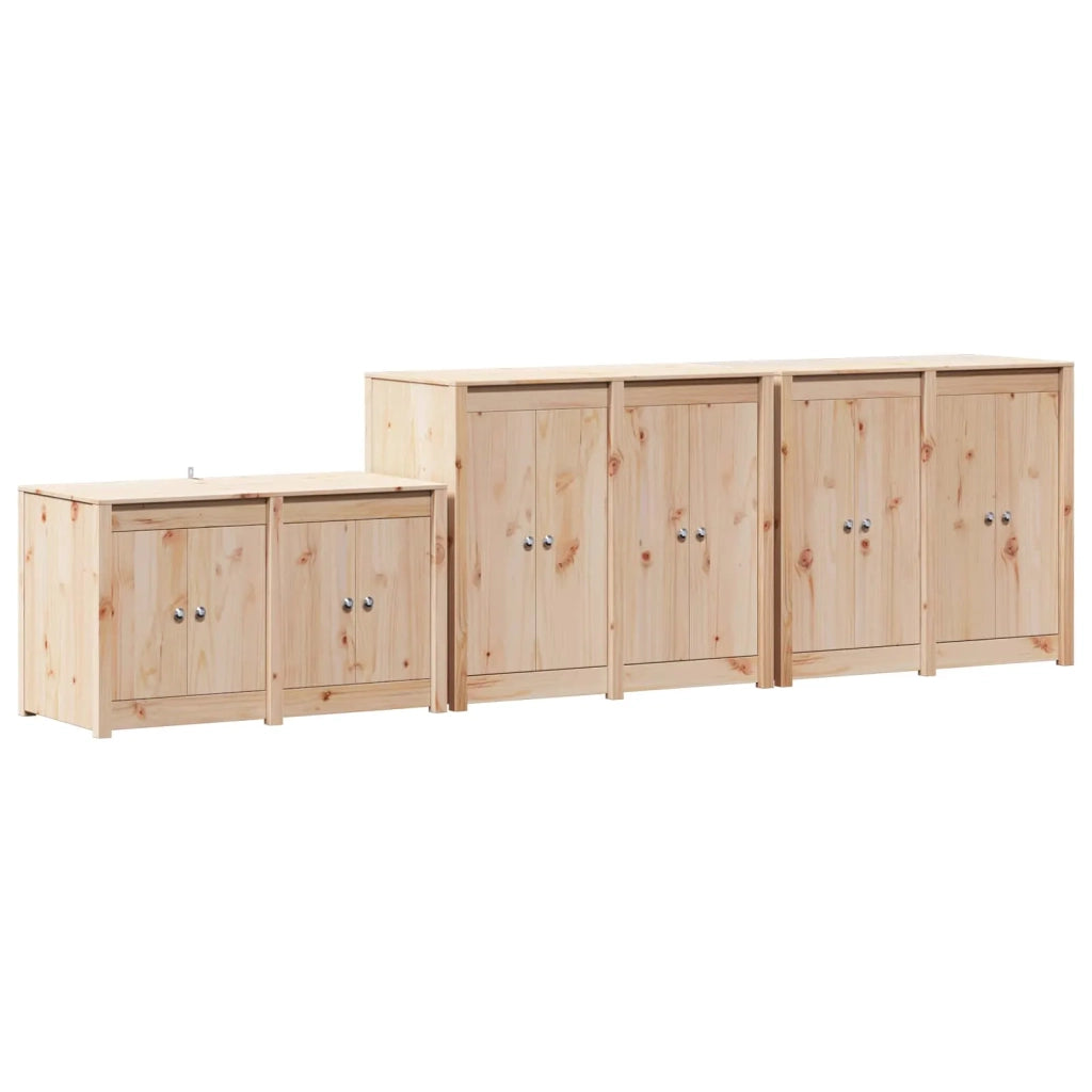 Mobile da cucina da esterno MEPPEL 3 pz Douglas Naturale 3443802
