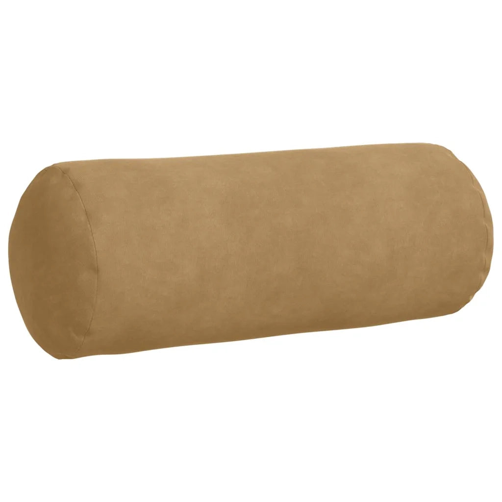 Cuscini a rullo 2 pcs Marrone Ø 15 x 40 cm Tessuto in Cords