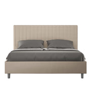Letto Matrimoniale Extra Large 200x210 cm Senza Rete Sunny Tortora