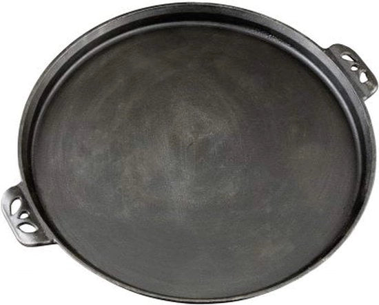 Piastra per pizza in acciaio inox 36 cm - Cottura sostenibile con superficie antiscivolo
