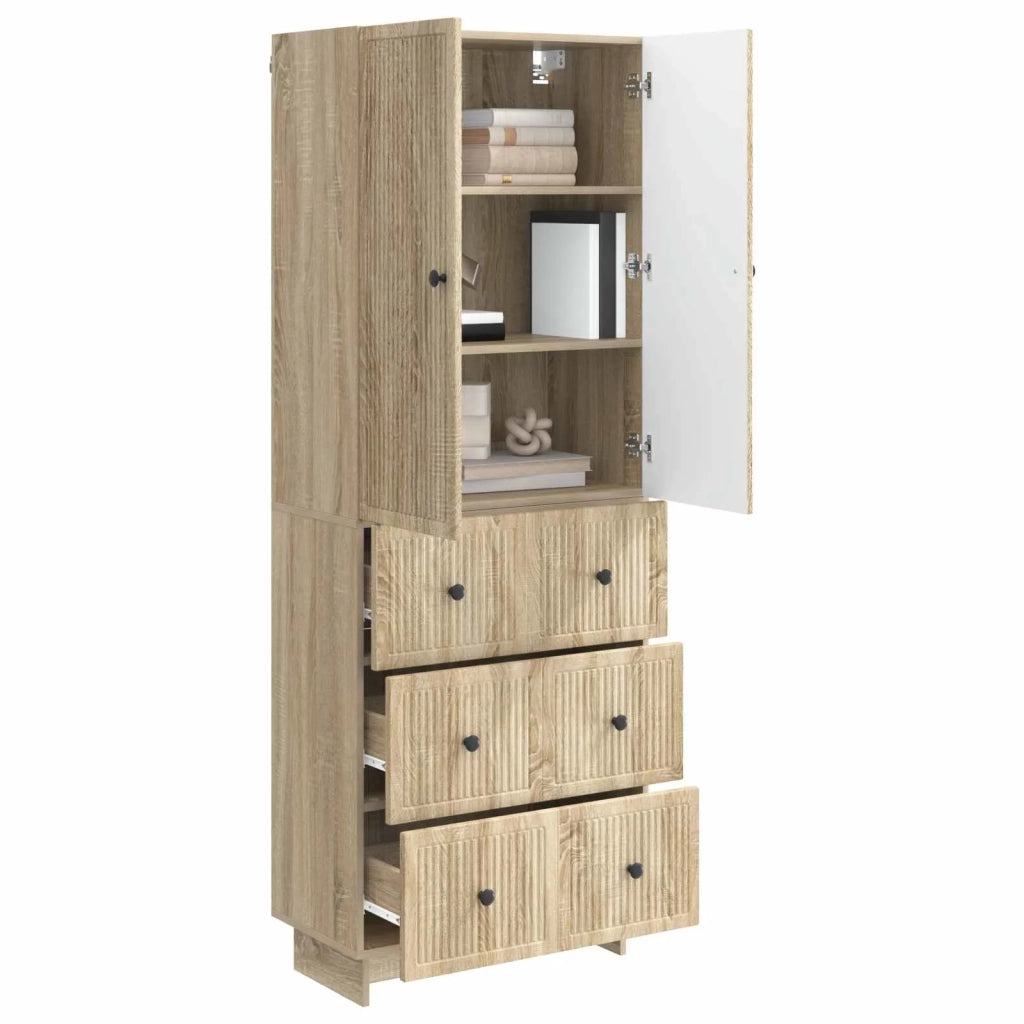 Set di armadi 2 pcs 66 x 34,5 x 90 cm Legno ingegnerizzato 3416378