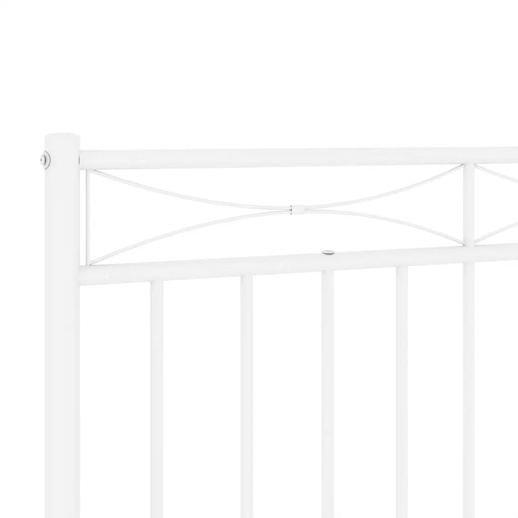 Testiera di Ricambio in Metallo Bianco 100 cm 373769