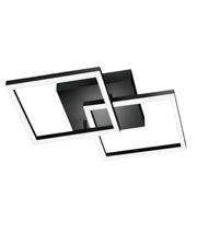 Plafoniera BARD a led moderna 39W Nero 3394-22-101 Fabas Luce
