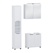 Vicco Set di mobili da bagno Bianco 3 parti