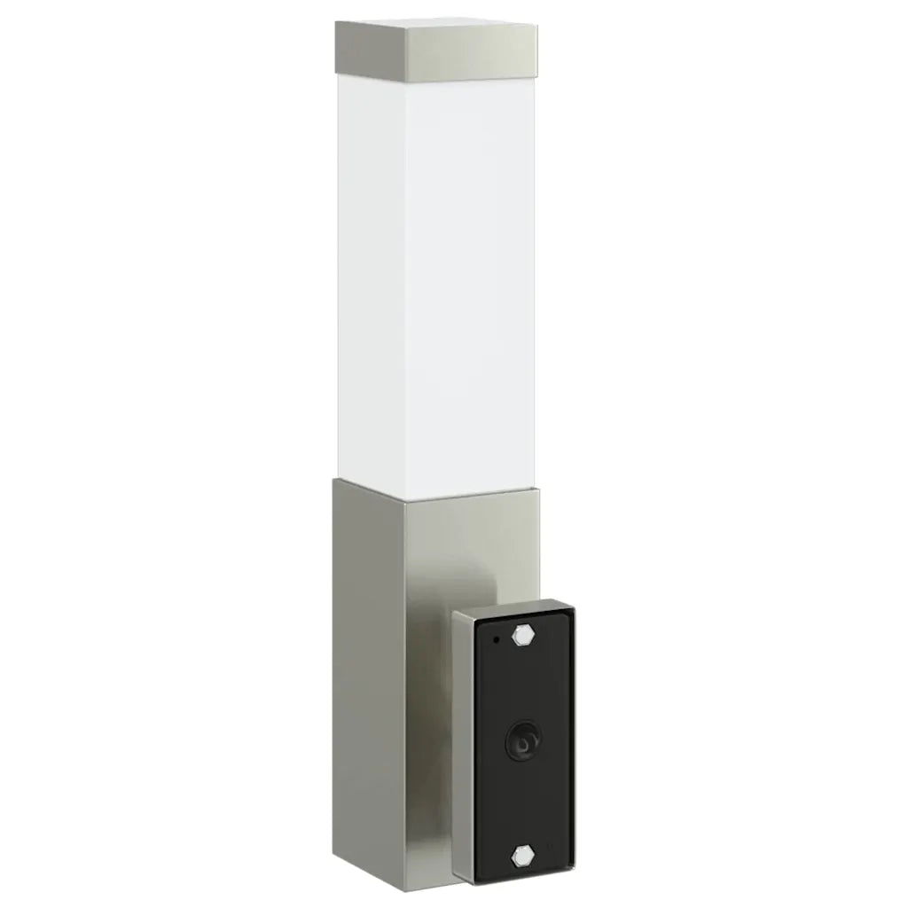 Lampada da Parete Esterna 2 pz Argento 10.5 x 6 x 33 cm CFW5366360