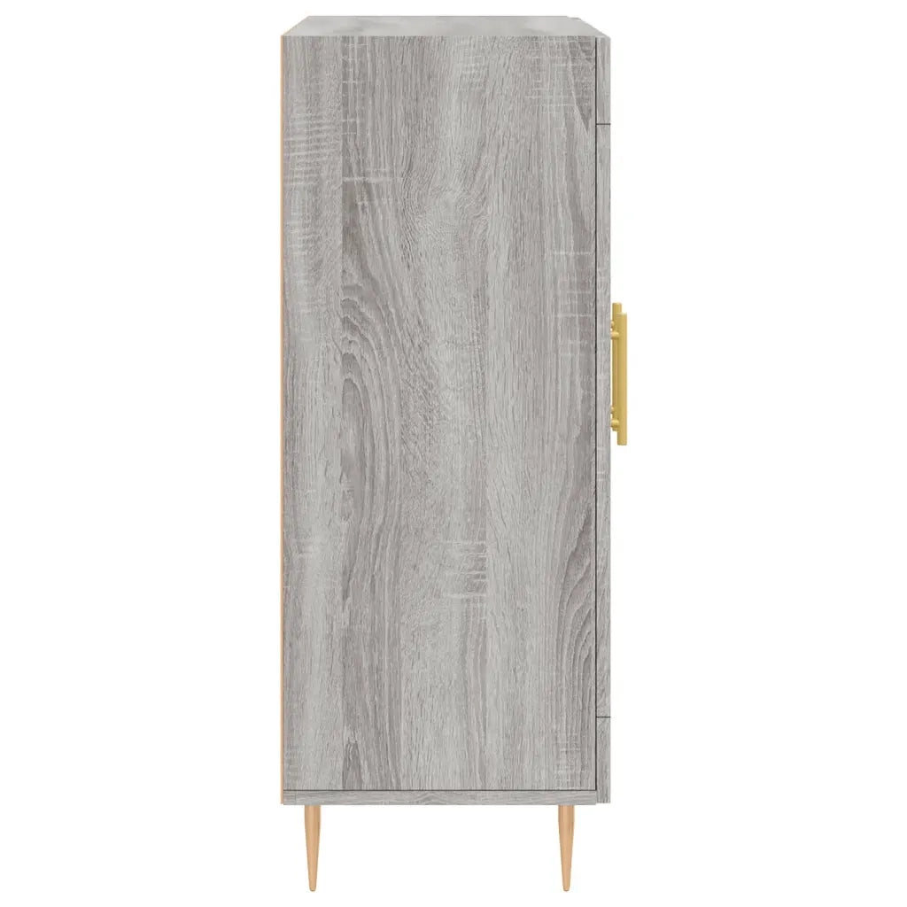 Credenza | Madia | Buffet da pranzo | Armadio da pranzo Grigio Sonoma 69,5x34x90 cm in Legno Multistrato