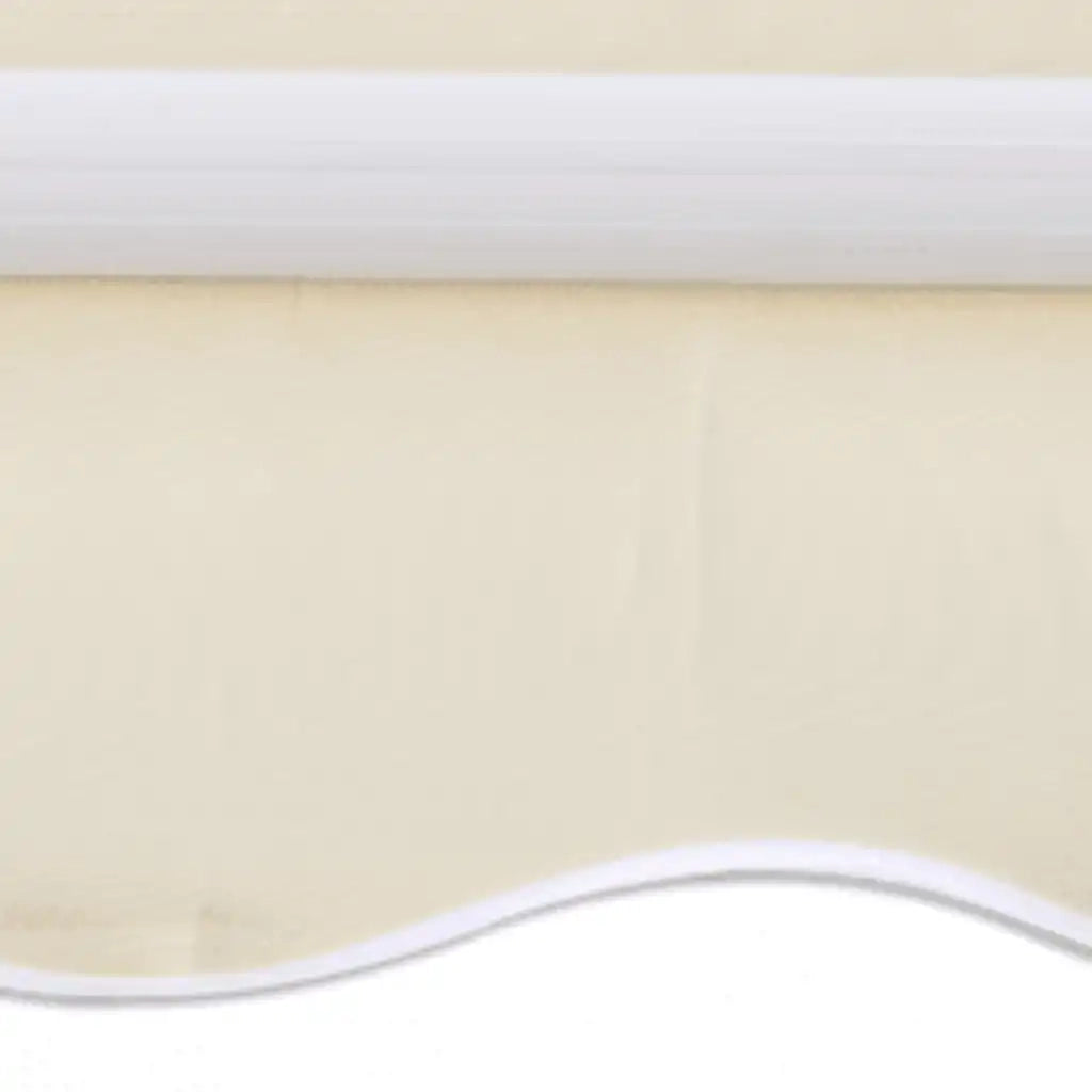 Tenda da Sole Pieghevole Motorizzata 600 cm Crema 276277