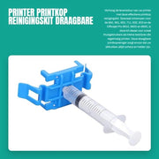Kit di pulizia della testa di stampa portatile - Accessori per la riparazione - Adatto per 950/951/952/711/932/933 - Officejet Pro 8600/8610/8620 - Materiale: ABS/PP - Kit di pulizia della testa di stampa