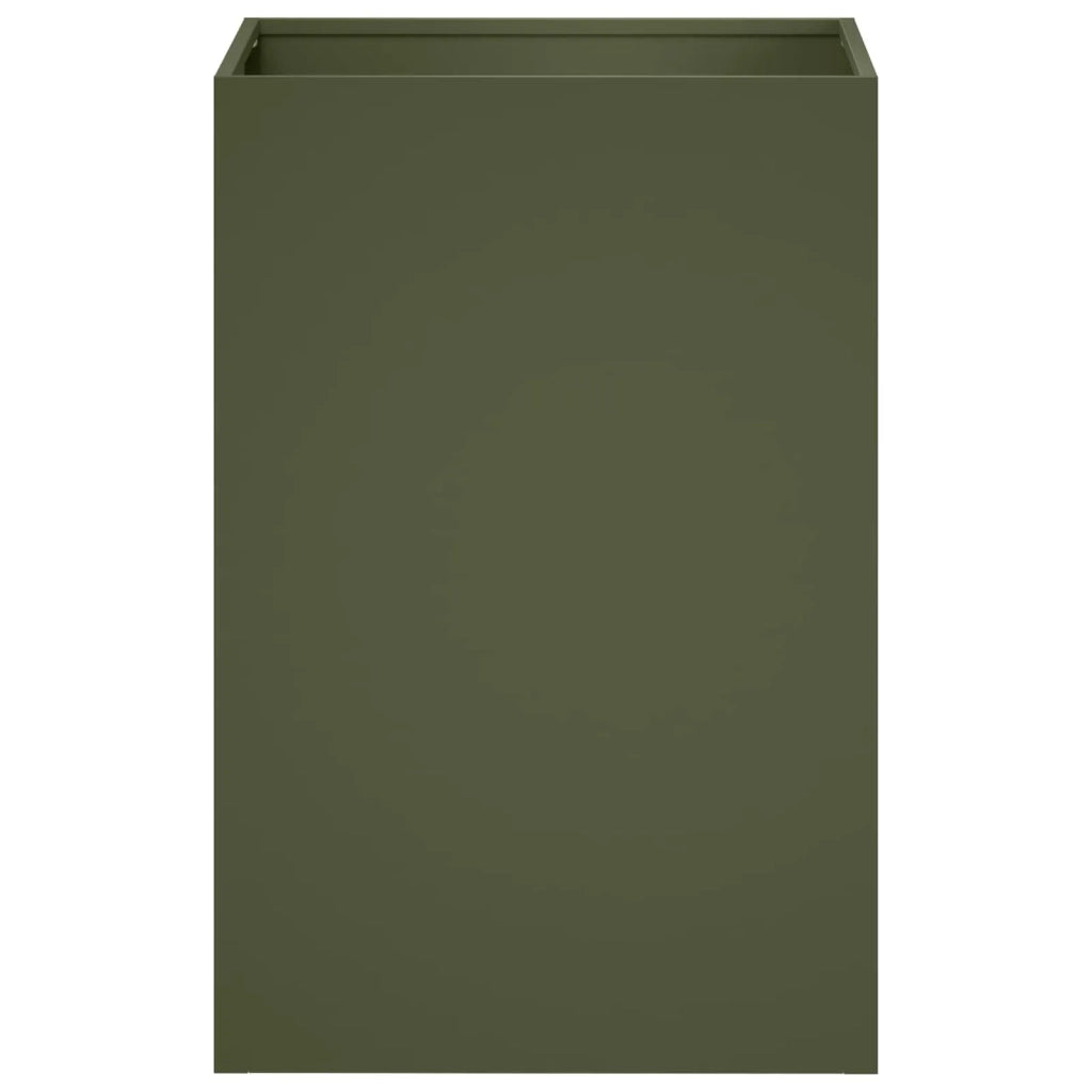 Vaso da giardino Verde Oliva 40 x 40 x 60 cm 8005879