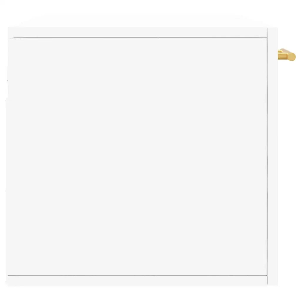 Mobile a Parete Bianco 80x36,5x35 cm in Legno Multistrato 830060