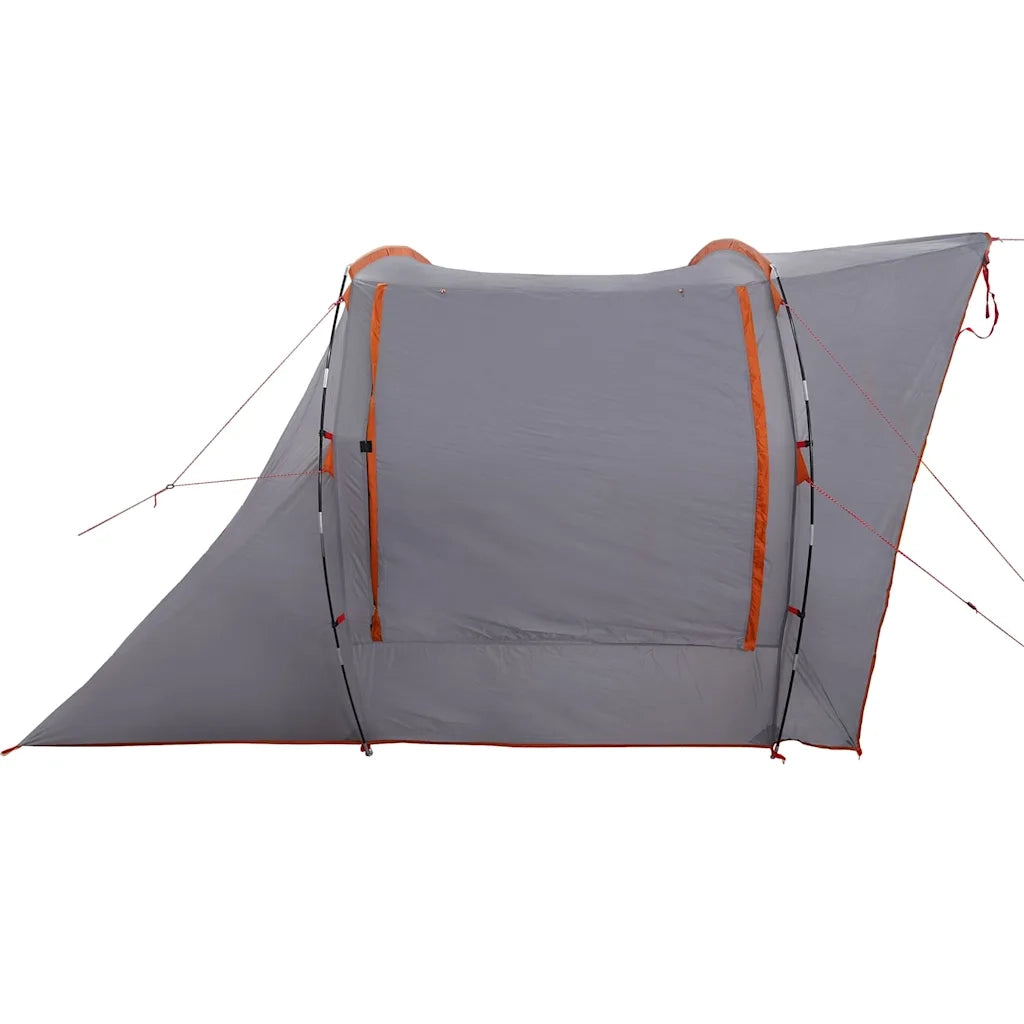vidaXL Tenda da Campeggio per Auto Grigio e Arancione Impermeabile