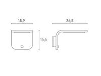 Applique Solare da Esterno a LED 3W 4000K Sovil Nero