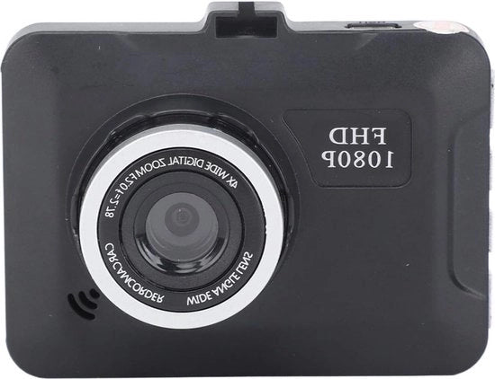 Dash Cam 1080P IPS con schermo da 32 GB per viaggi all'aperto con alta risoluzione e visione notturna.