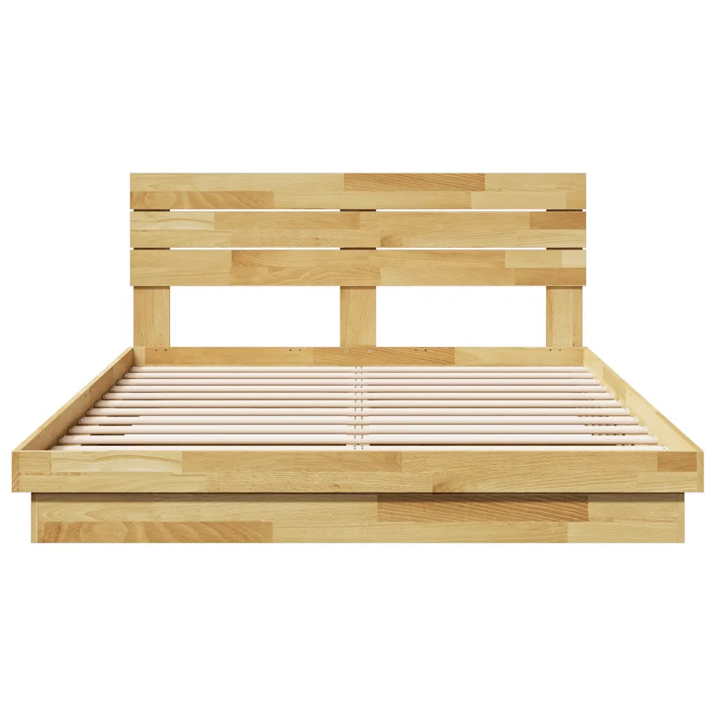 Struttura Letto con Testiera Senza Materasso-Giroletto con Testiera 150x200 cm