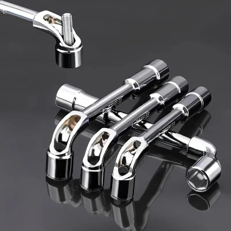 SET DI 8 CHIAVI A PIPA ESAGONALI 8 - 19mm CHIAVI BUSSOLA 8 10 11 12 13 14 17 19