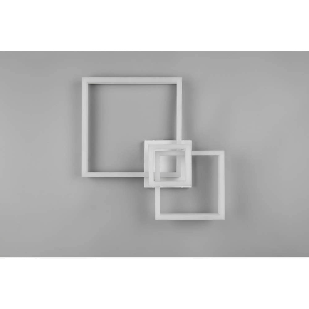 Camino Plafoniera LED Triplo Quadrato GD Trio