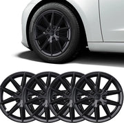 Velg Wieldoppen 18 Pollici - Doppie di Protezione per Ruote con Rivestimento di Schiuma - Accessori Esterni per Auto - Design di Prestazione - Nero