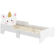 Letto a castello per bambini con rete a doghe ¨C zephmum ¨C rosa 143x74x67 cm
