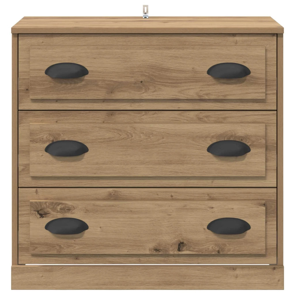 Credenza con cassetto Rovere artigianale 70 x 35,5 x 67,5 cm