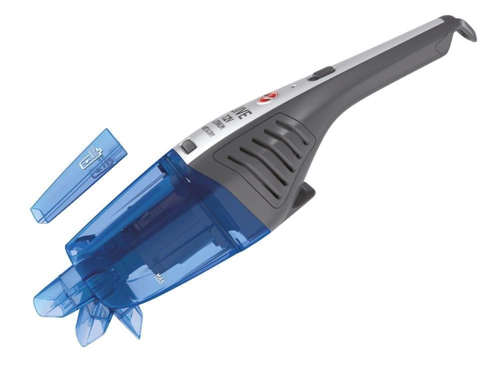 Hoover HJ72WDLB 011 Jive Lithium Aspirabriciole Senza Sacchetto Secco e Bagnato 0.3 L 10 min autonomia 82 dB colore Blu Trasparente