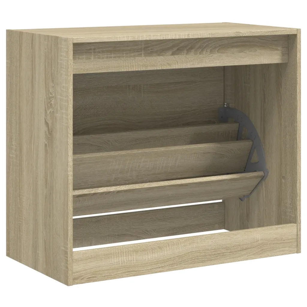 Scarpiera | Mobile per scarpe Rovere Sonoma 80x42x69 cm in Legno Multistrato