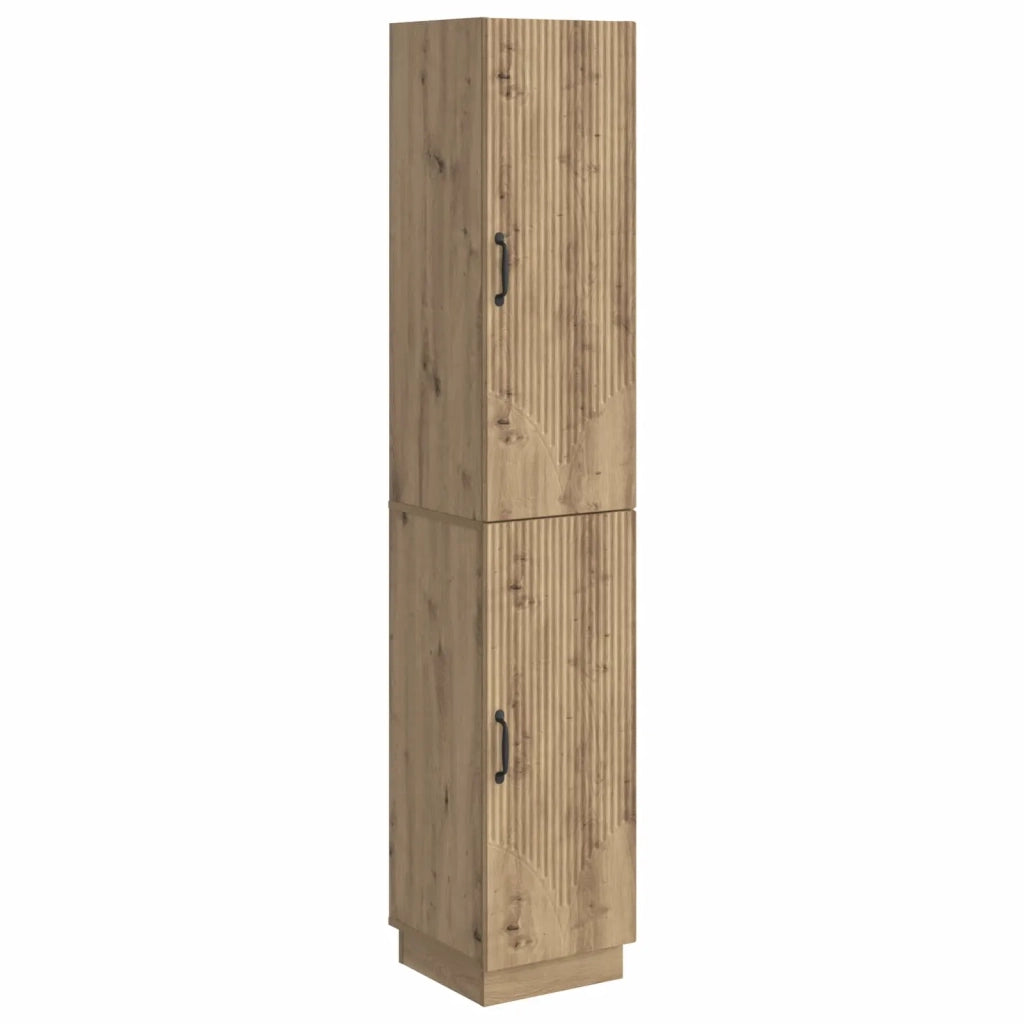 Set di armadi 2 pcs Rovere Artigianale Legno ingegnerizzato